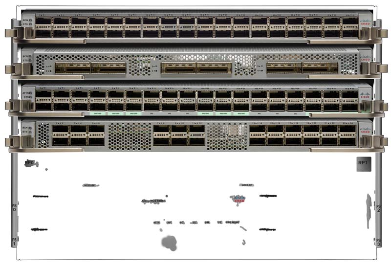 networking equipment - retouching